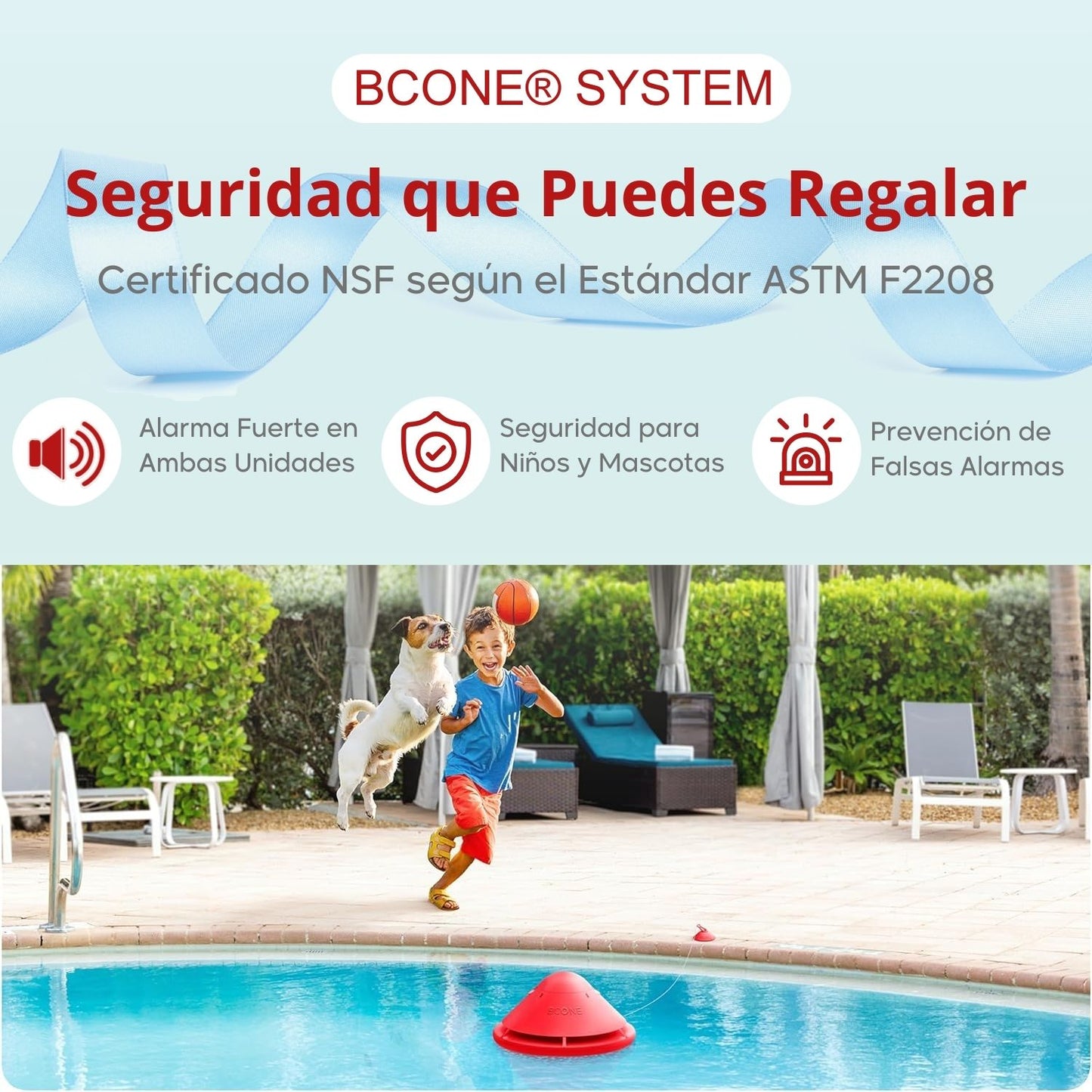 Alarma Inteligente Flotante para Piscina - Bcone